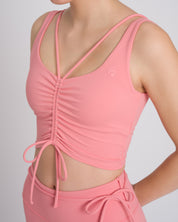 Gianna Gracy Bra Set Deluxe - Light Hibiscus Red