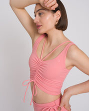 Gianna Gracy Bra Set Deluxe - Light Hibiscus Red