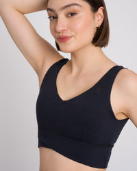 Dahlia Bra - Black / XXS