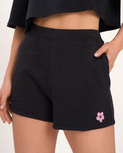 Lola Short Sweat Set Deluxe - Black