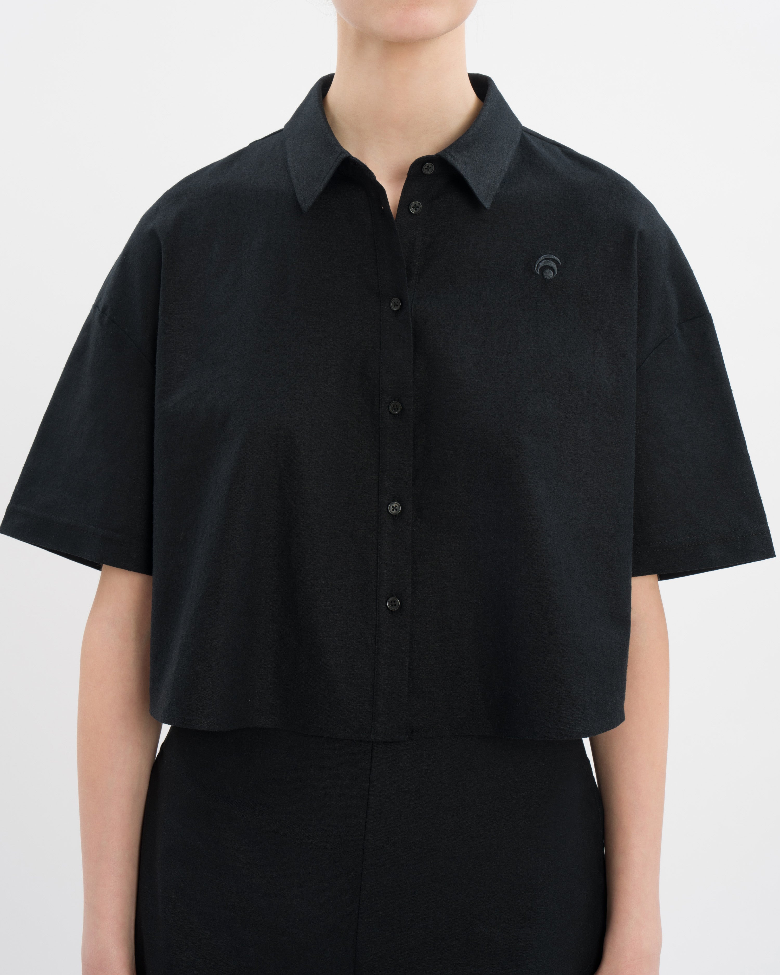 Lily Cropped Shirt