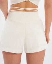 Lily Short Set - Cloud White