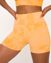 Maya Jenny Hotpant Set Deluxe - Mandarine Orange Tie Dye & Light Mandarine Orange