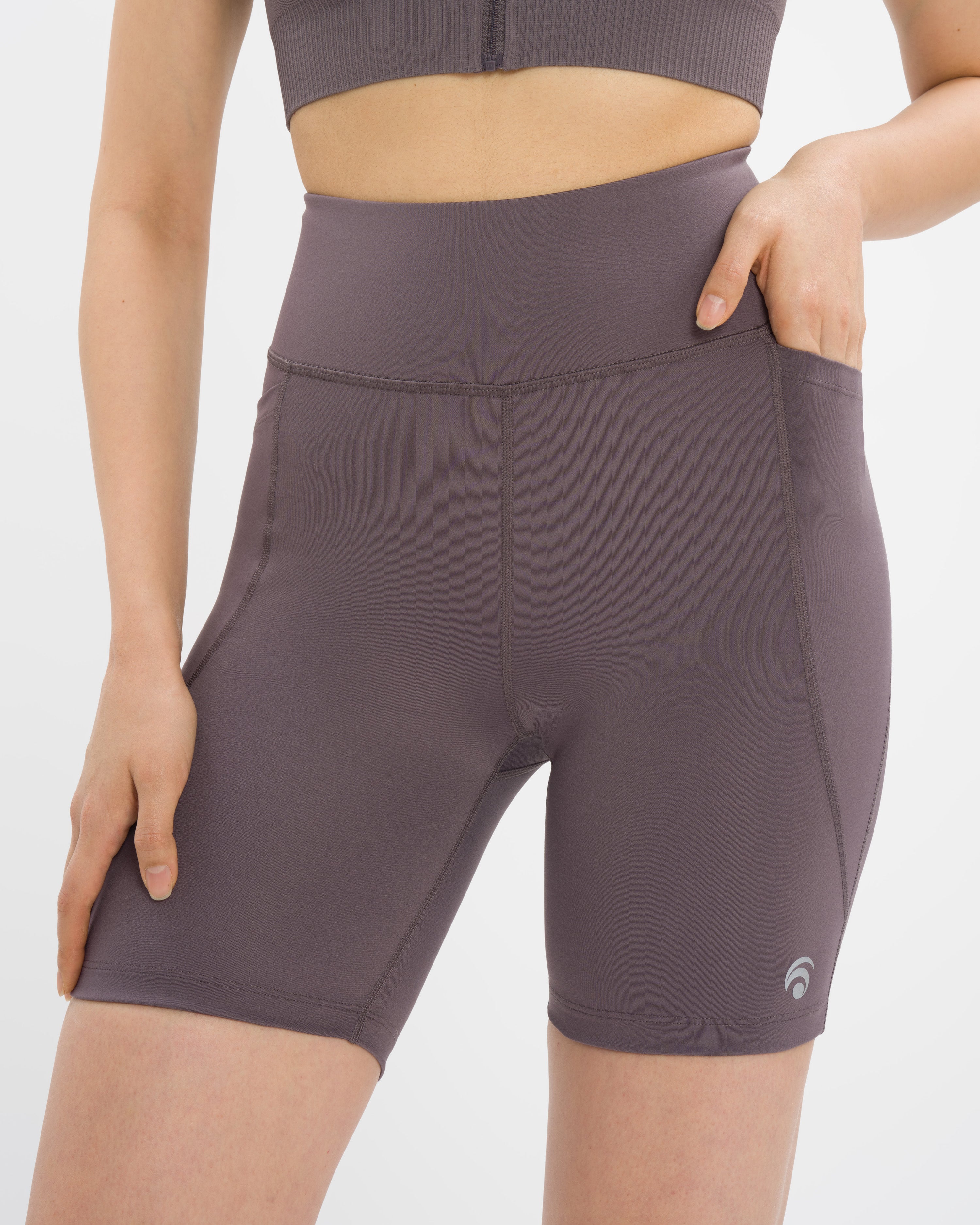 Rush Short Set - Grey Mauve