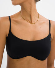 Cloudy Bralette Set - Black