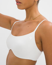 Cloudy Bralette Set Deluxe - White