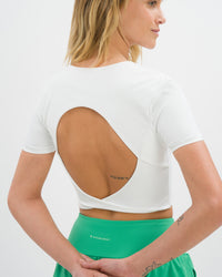 Marina Short Sleeve Shirt - White / XXS