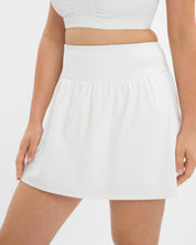 Marina Skirt Set - White