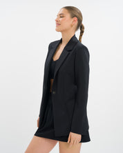 Marina Skirt Blazer Set Deluxe - Black, Melrose & Vermont Purple