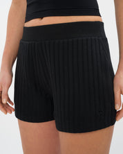 Aurelia Brooke Short Set - Black