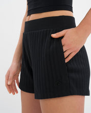 Aurelia Brooke Short Set - Black