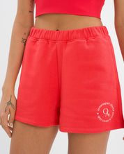 Ivy Sky Short Set - Lillet Red