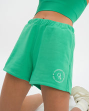 Ivy Sky Short Set Deluxe - Holly Green