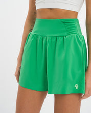 Marina Short Tank Set - Holly Green & White