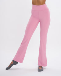 Shania Flared Leggings - Dahlia Rose / XL
