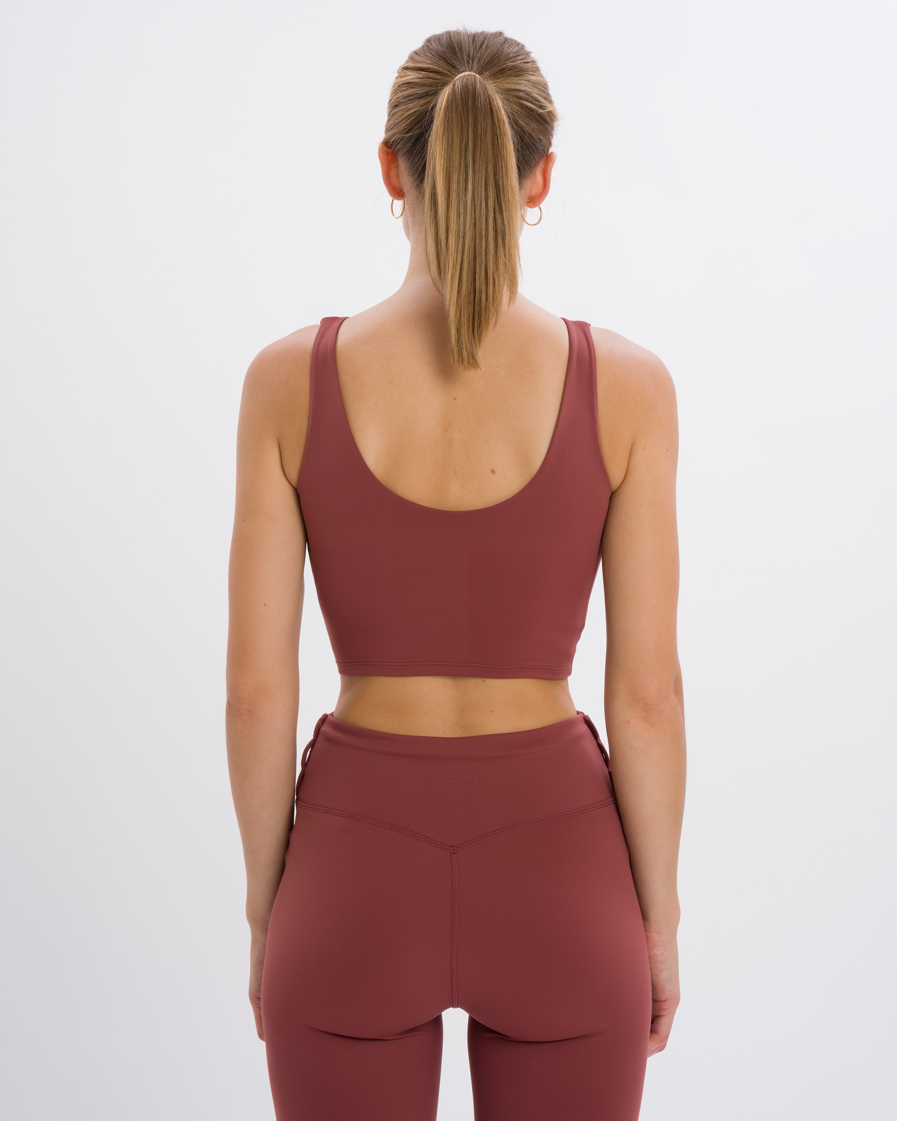 Gianna Flared Set - Cayenne - Yoga Set