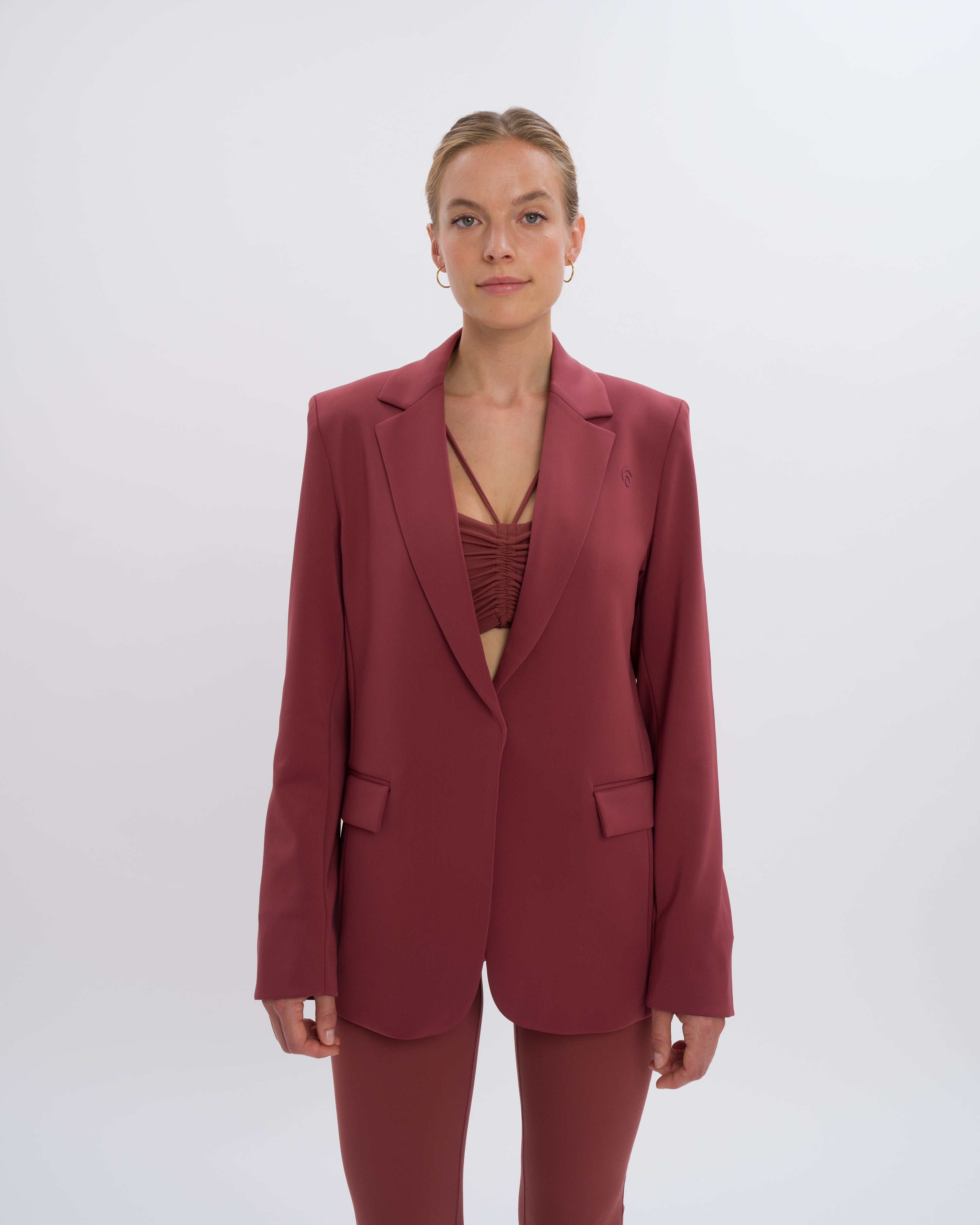 Gianna Blazer Set Deluxe - Cayenne