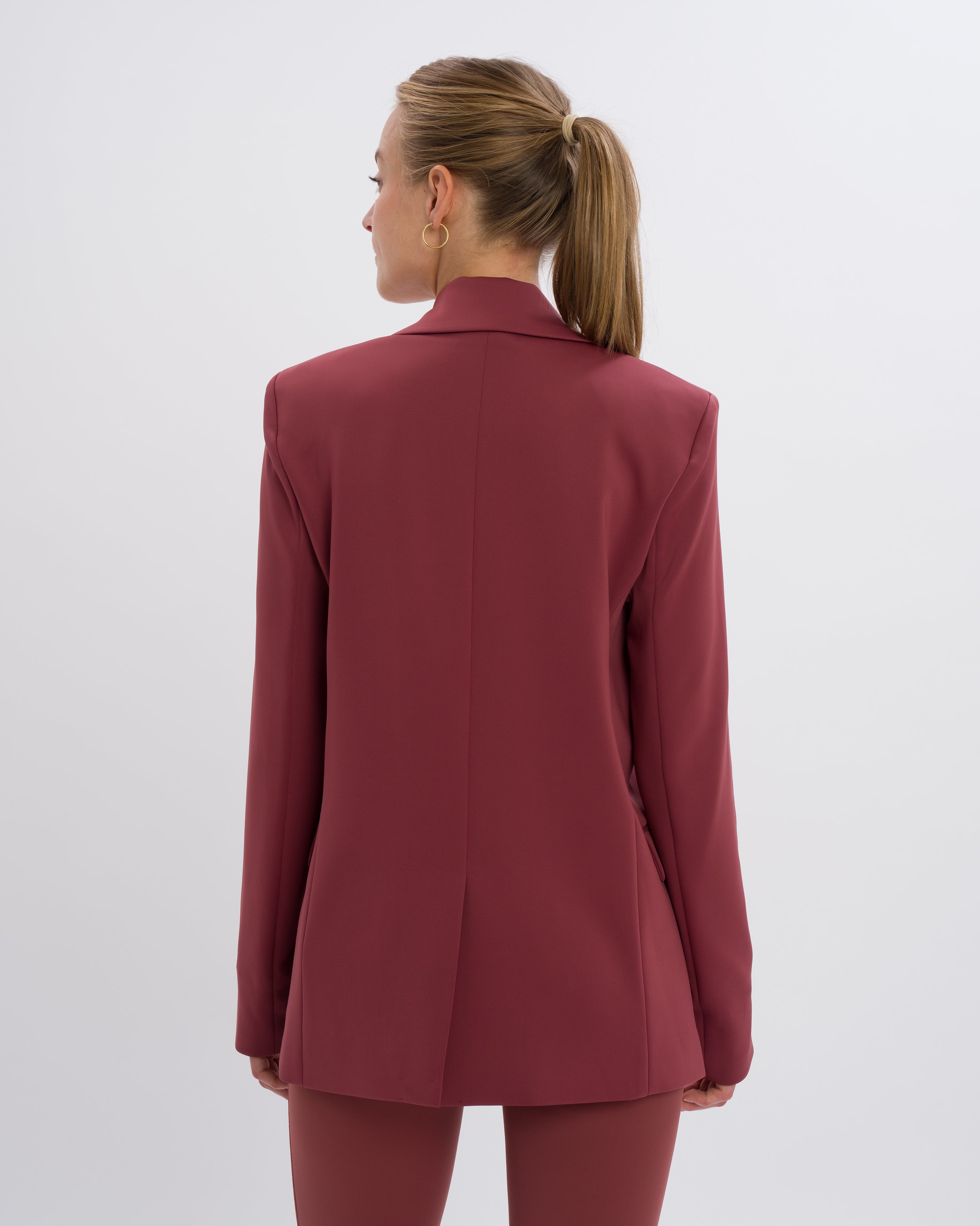 Gianna Blazer Set Deluxe - Cayenne