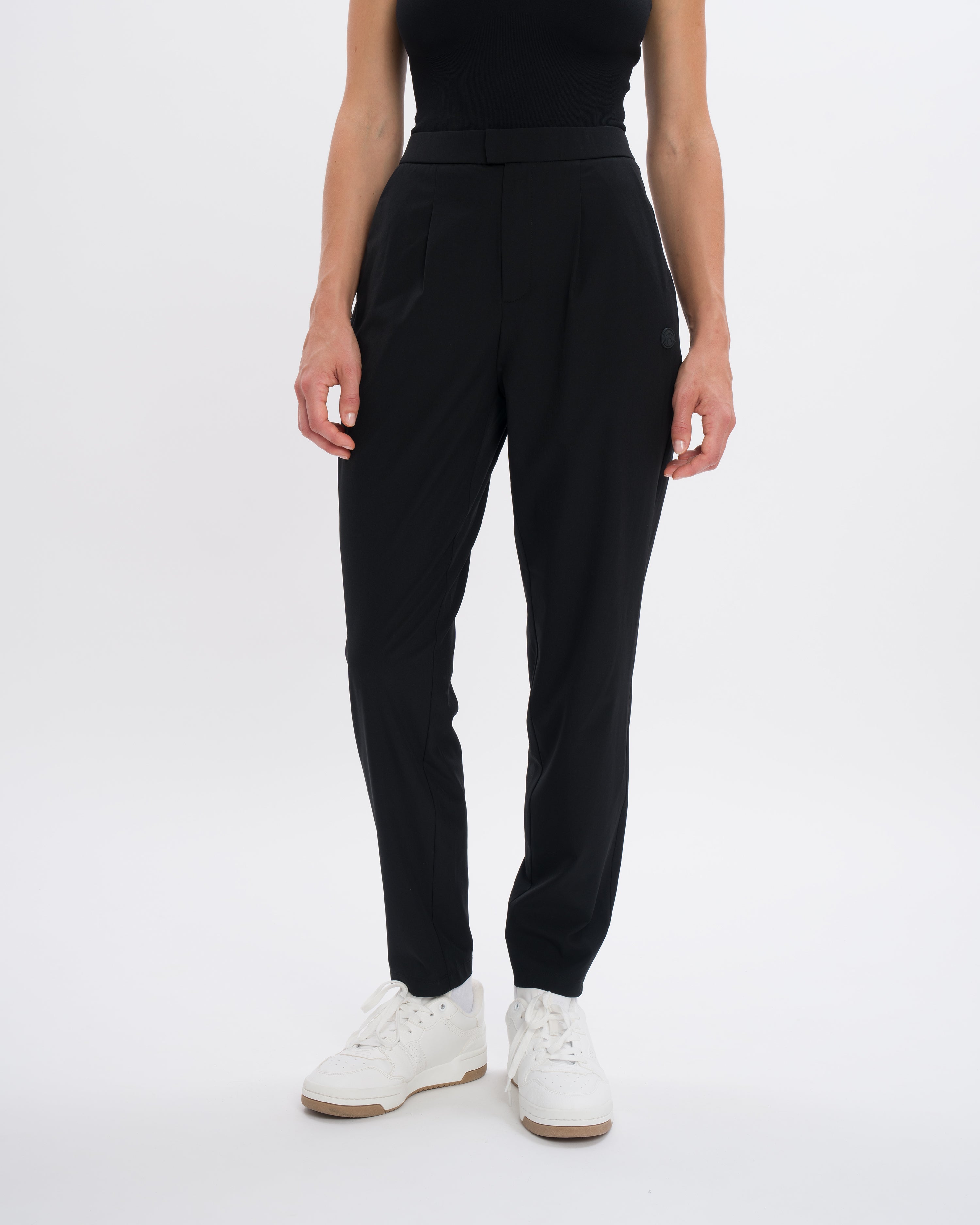 WILLIT Pantalon De Jogging Femme Coton - Pantalon Yoga Ouvert Large - Pantalon Loisirs Sport