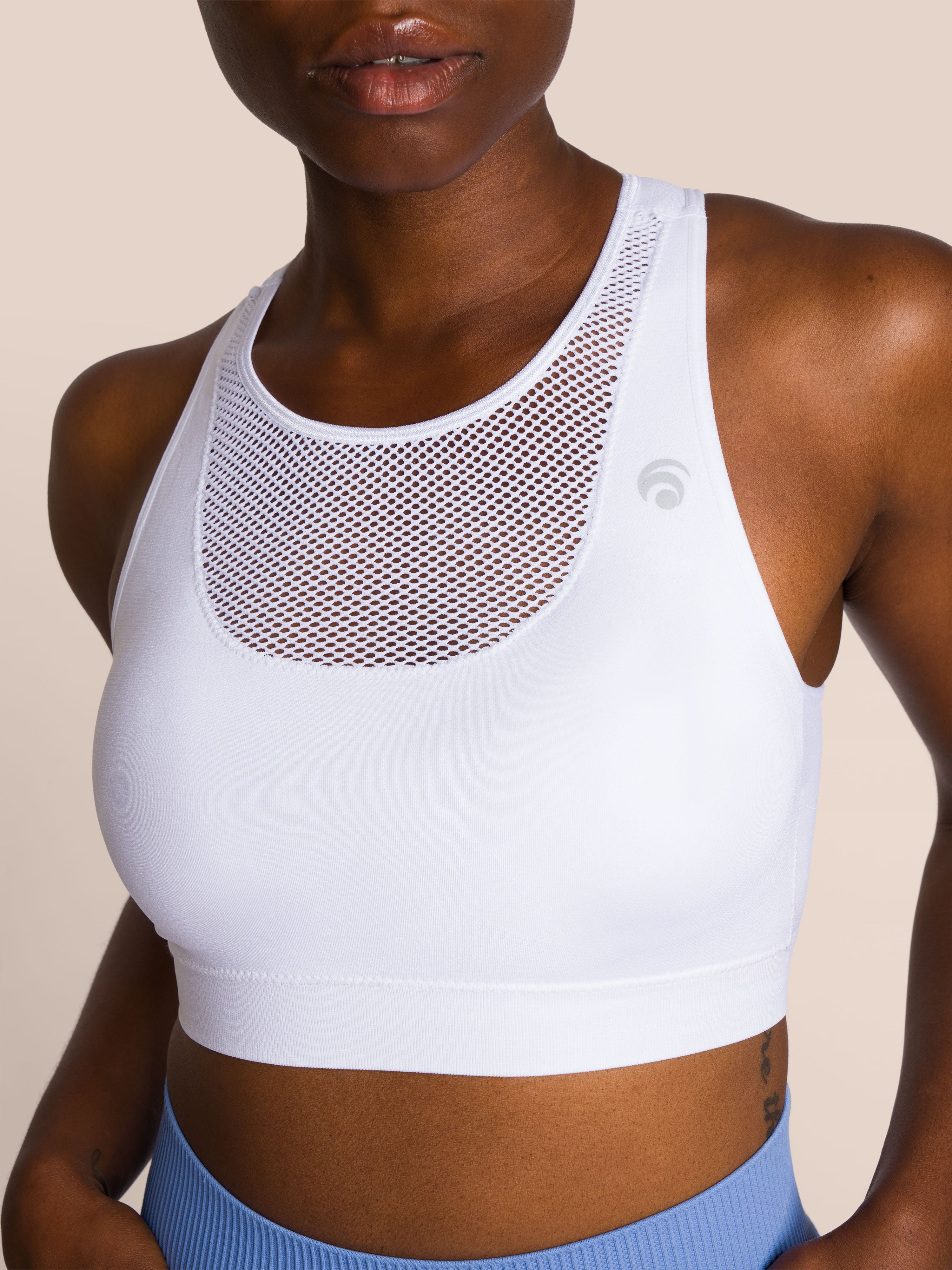 Infinity Bra - Yoga Bra - White