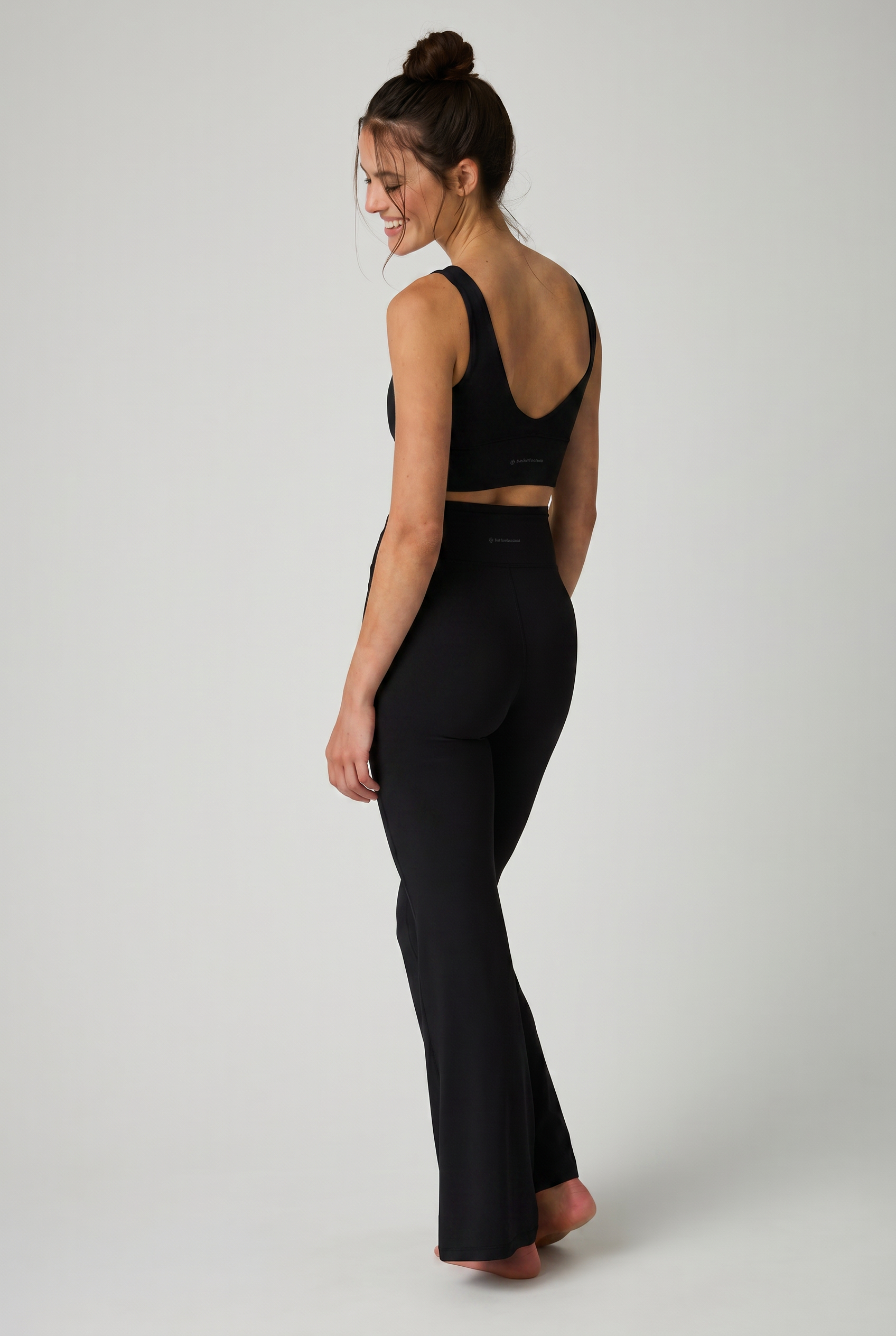 Dahlia Set - Black - Yoga Set
