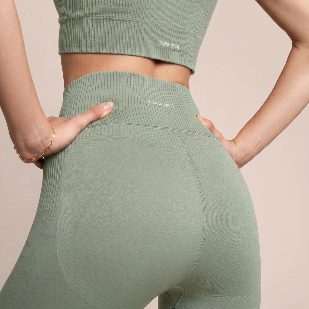 Sydney Short Set - Dusty Sage - Yoga Set