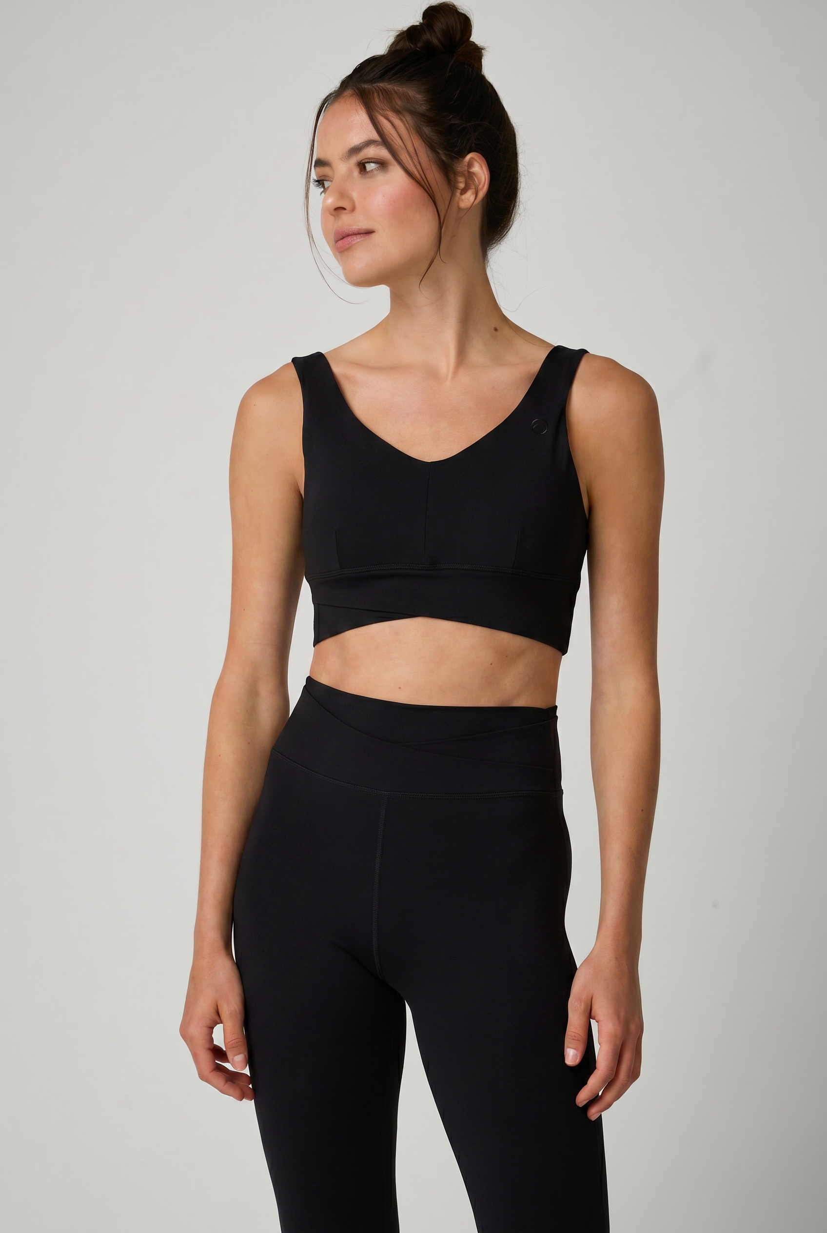 Dahlia Set - Black - Yoga Set