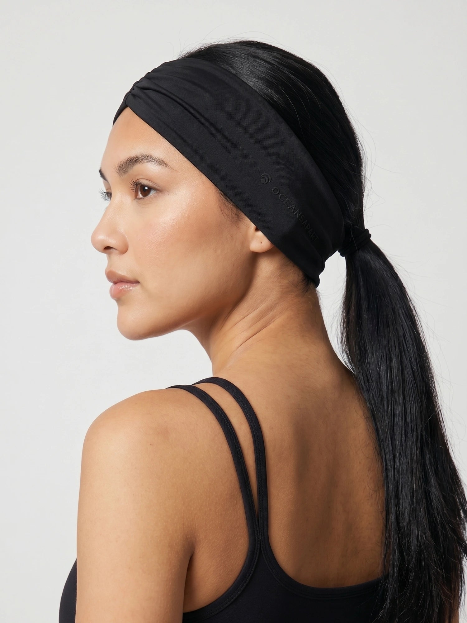 Gianna Headband - Yoga Accessories - Black