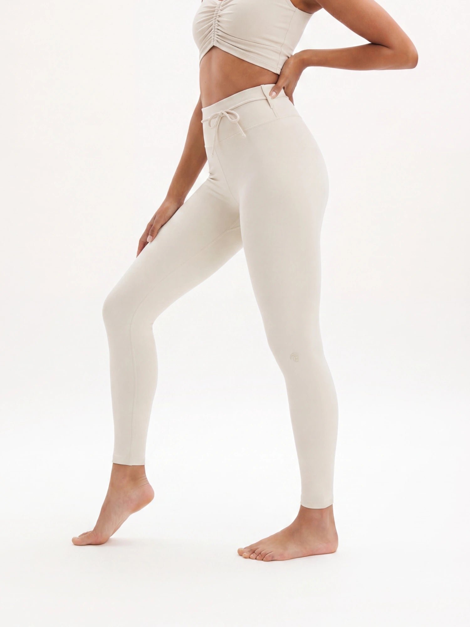 Gianna Pant - Yoga Leggings - Beige