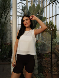 Luna Top - Cream White / S