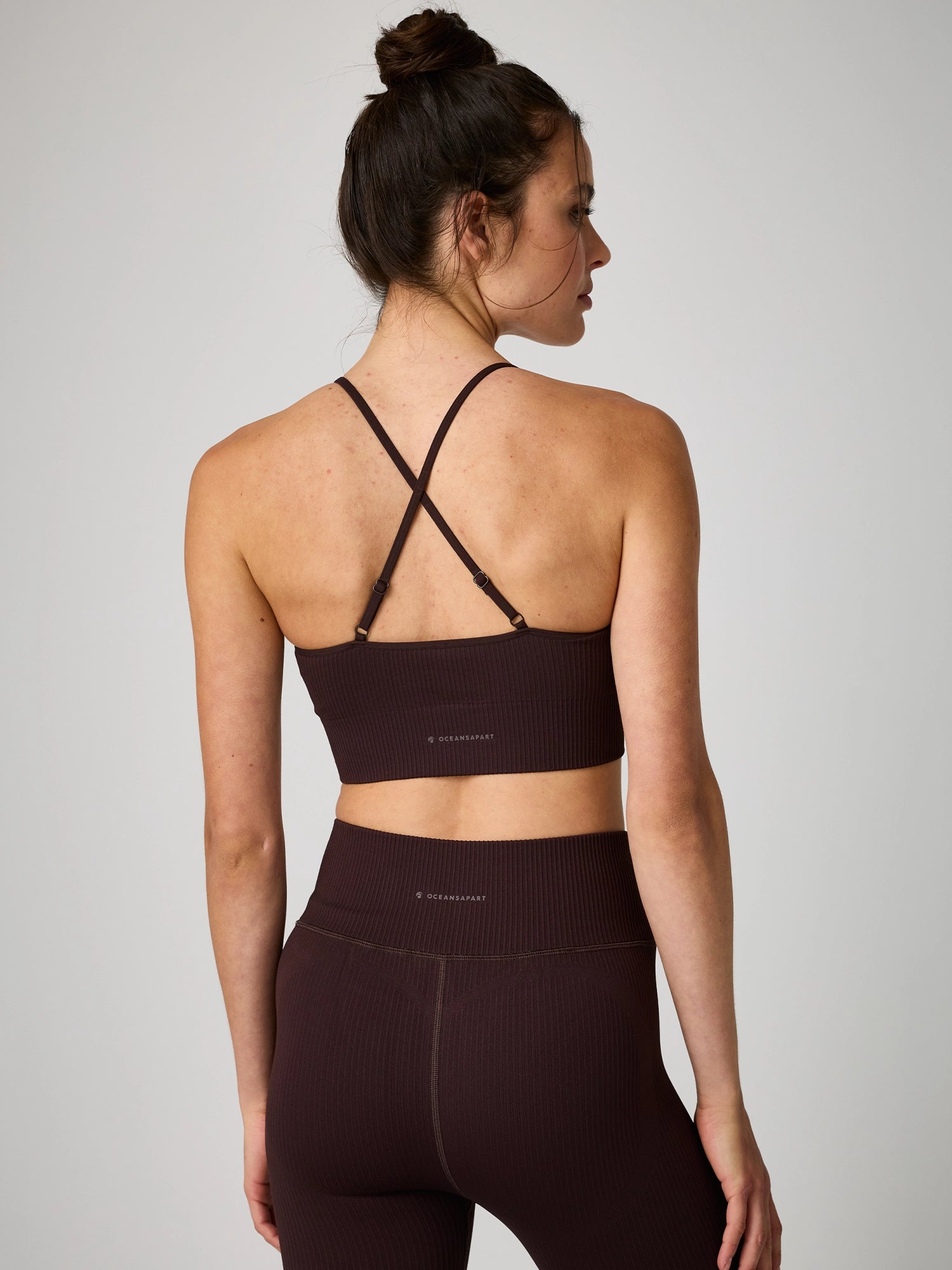 Maya Bra + Maya Pant + Blake Wrap Longsleeve Set - Yoga Set