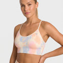 | Light Yellow Silky Tie Dye