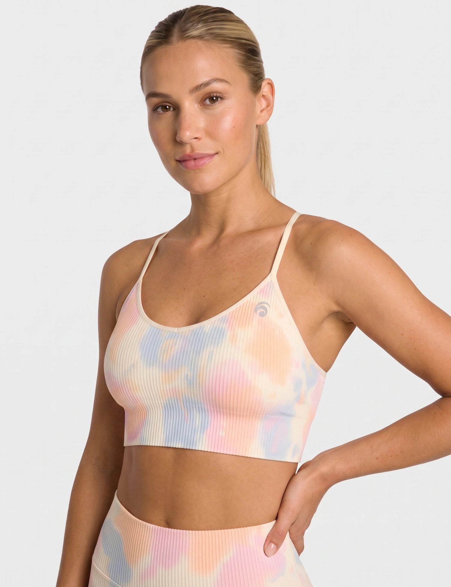 | Light Yellow Silky Tie Dye