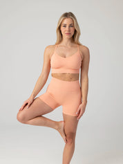 Maya Hotpant Set - Peach Blush