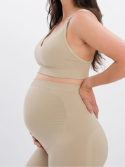 Mila Maternity Set - Beige