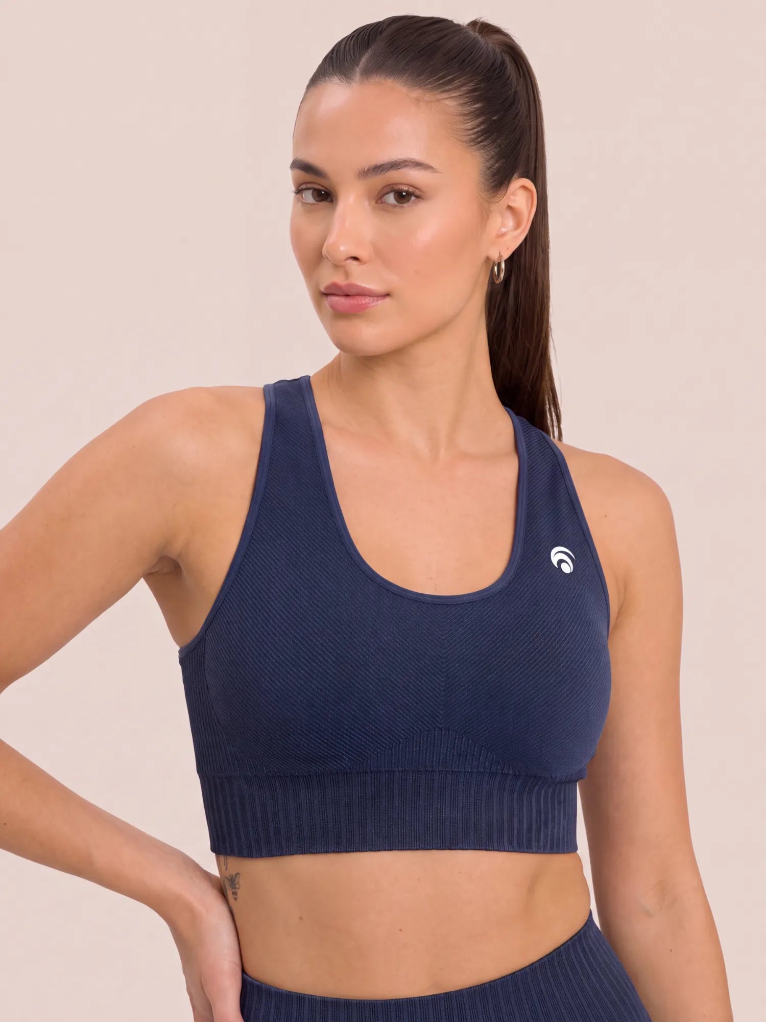 Riley Bra - Yoga Bra - Blue