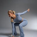 Trixy Maya Flared Set - Ice Blue