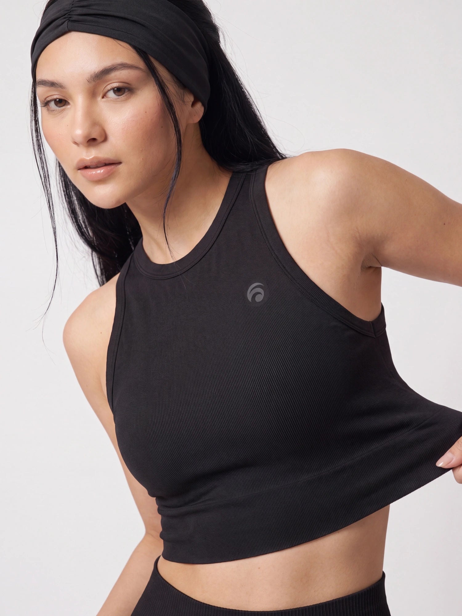 Sky BH - Yoga Top - Black