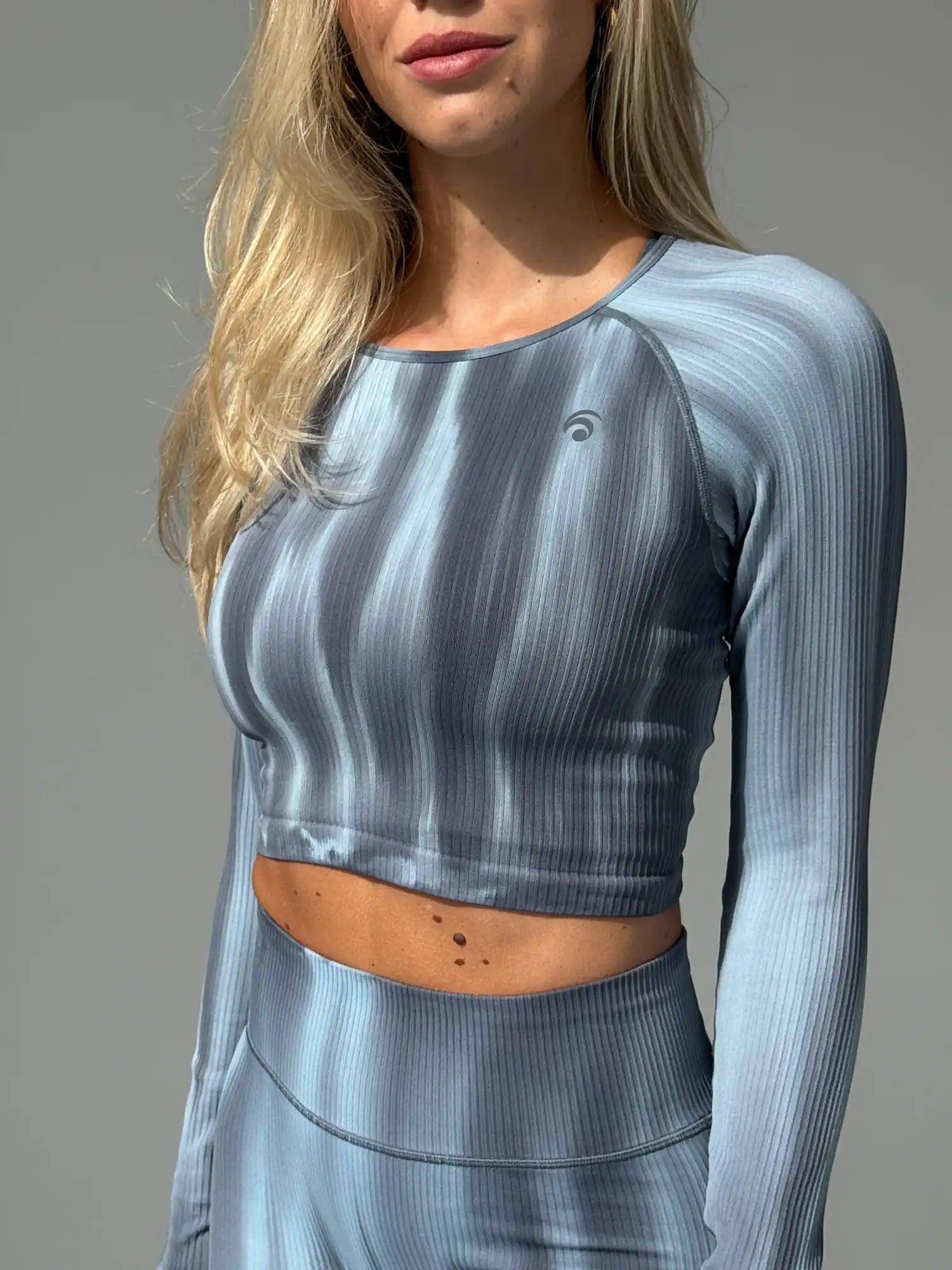 Trixy Maya Set Deluxe Set - Ice Blue Tie Dye - Yoga Set