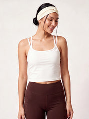 Gianna Headband Set - Cream White & Dark Oak