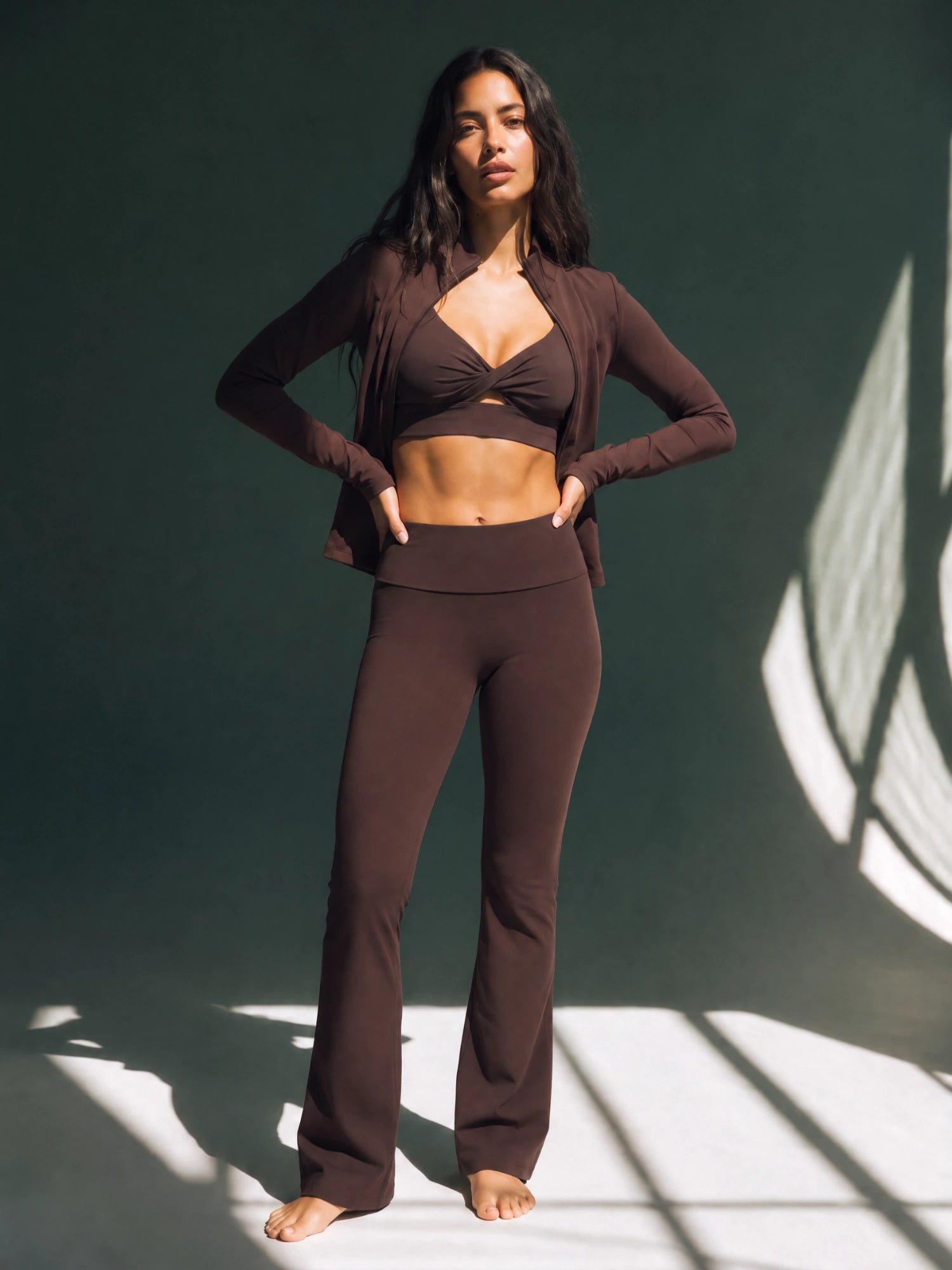 Nala Set Deluxe - Dark Oak - Yoga Set