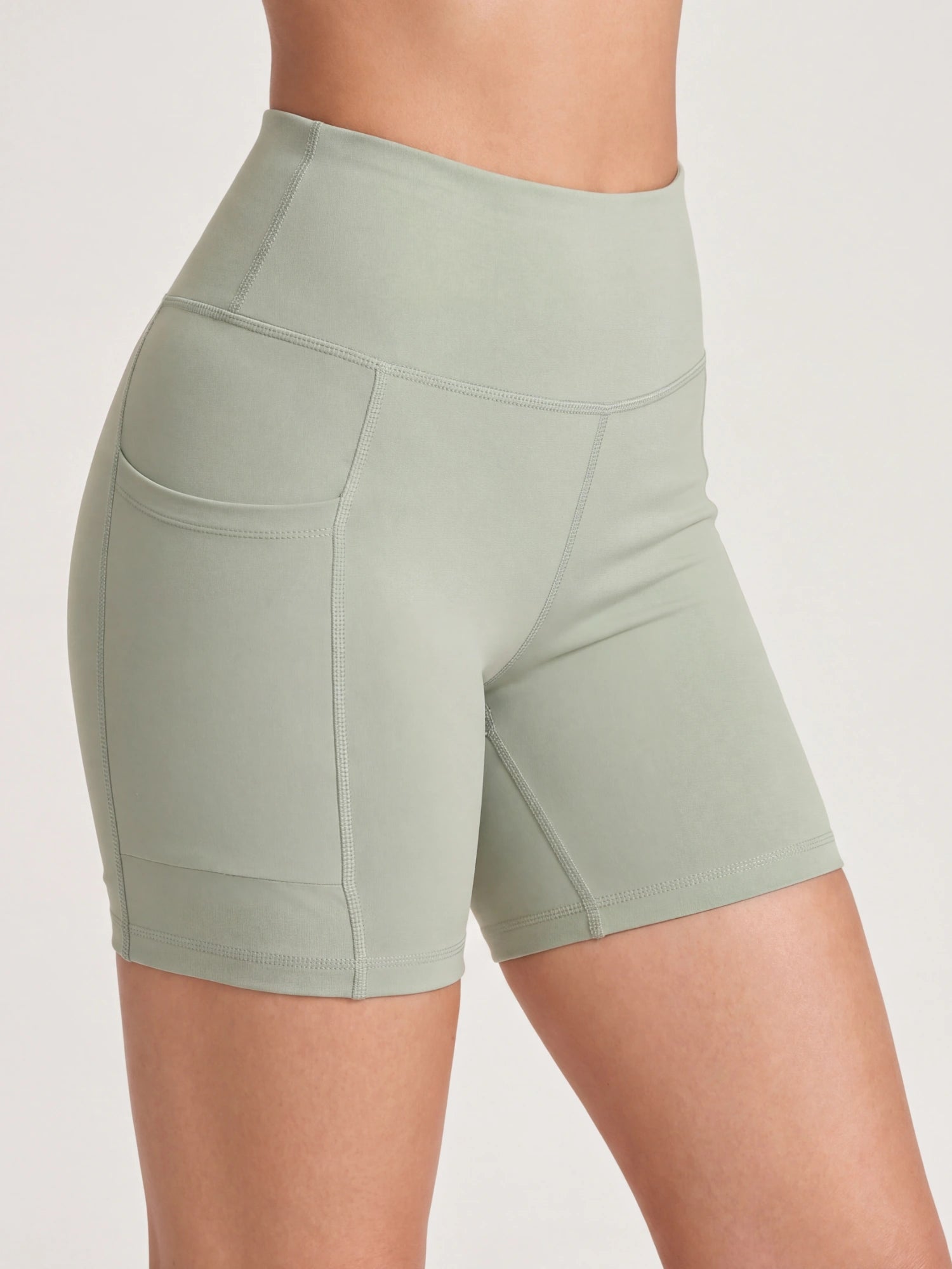 Gianna Shorts - Yoga Short - Dusty Sage