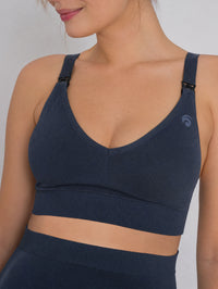 Mila Maternity Bra - Moon Blue / M