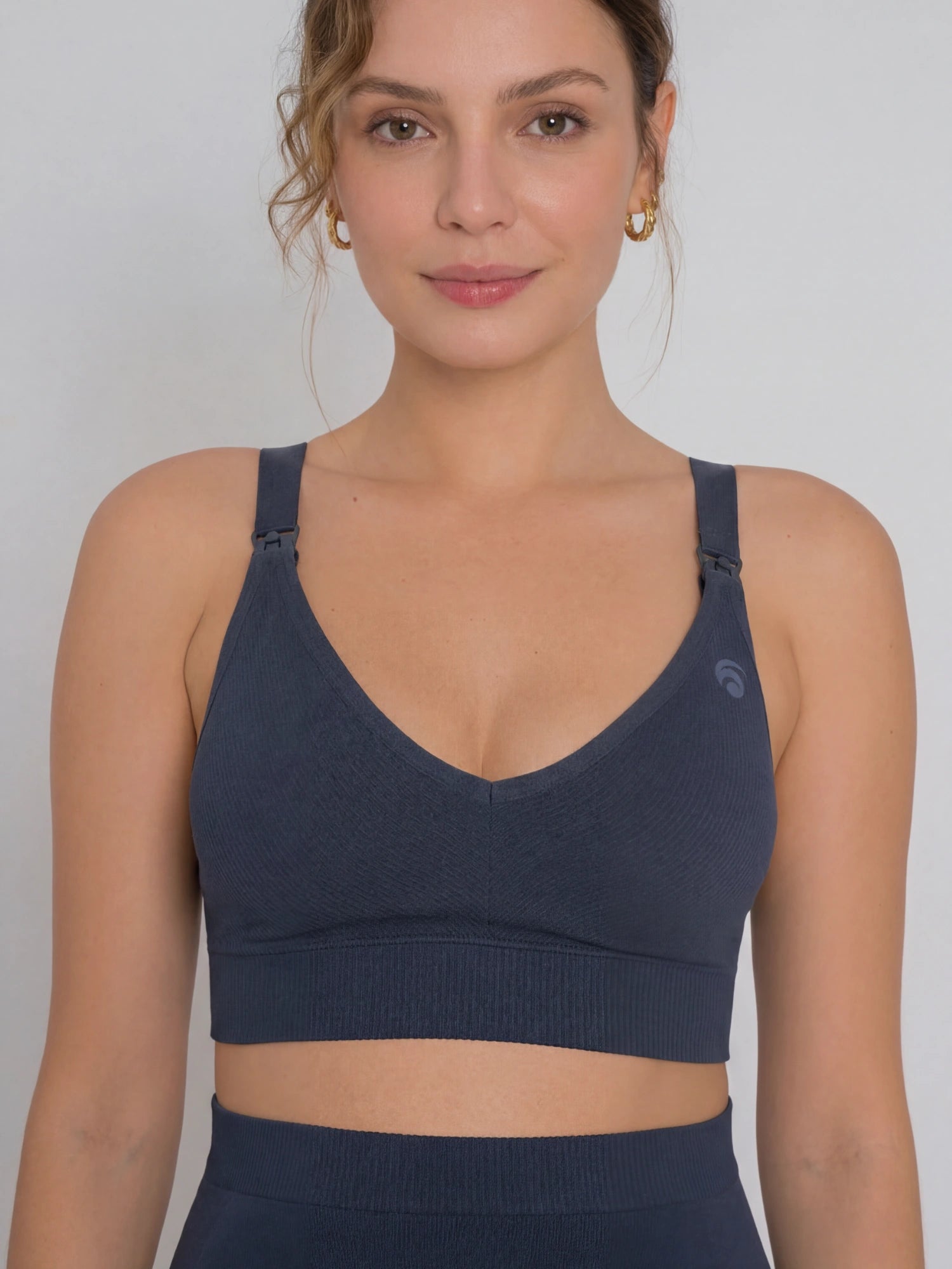 Mila Maternity Set - Moon Blue - Yoga Set