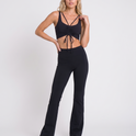 Gianna Flared Set - Black