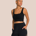 Beauty Frottee Set - Black