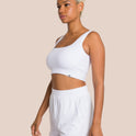 Beauty Frottee Set - White