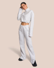 Belle Sweater Set - Light Grey Melange