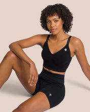 Brooke Hotpant Set - Black