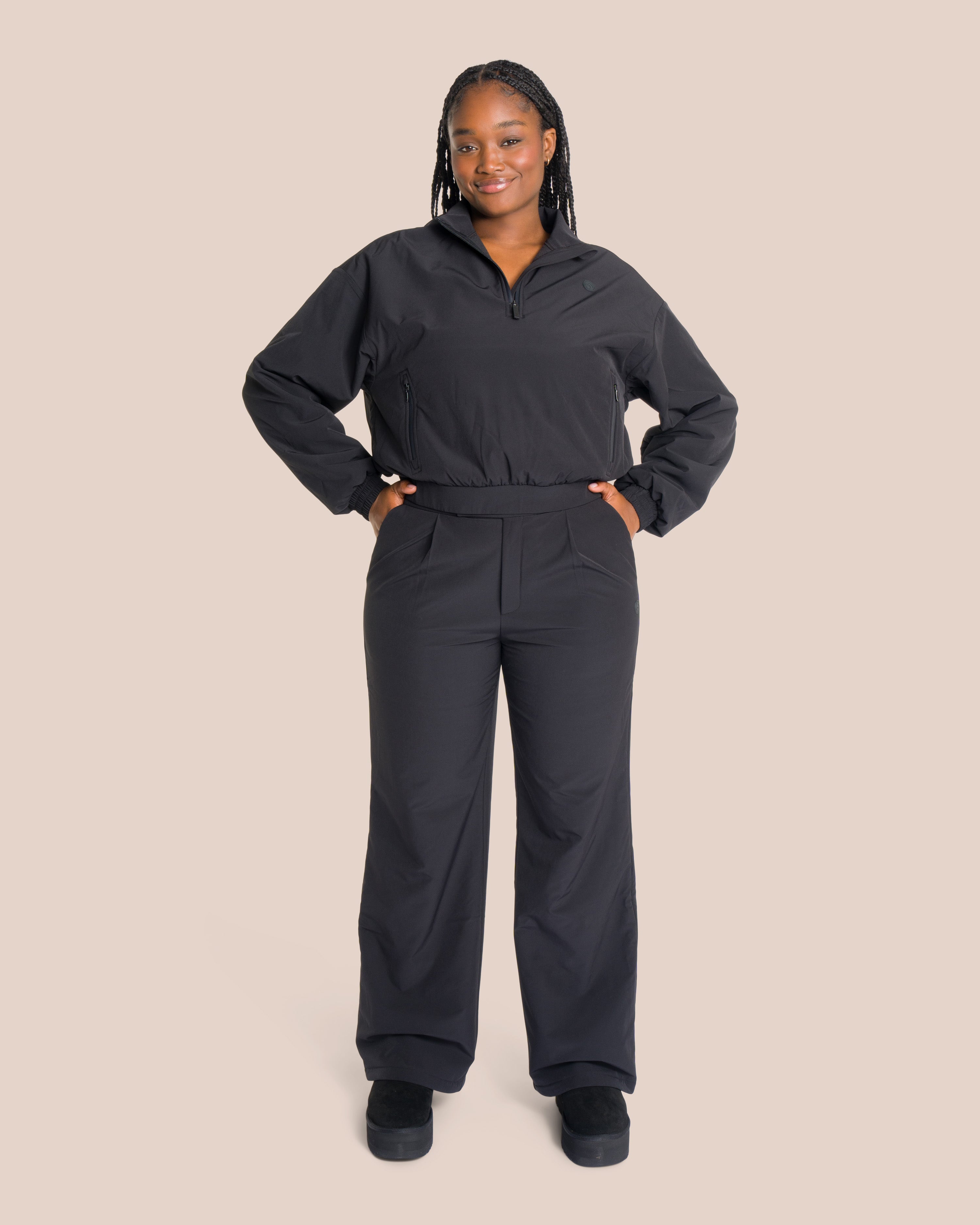 Camilla Tailored Set Deluxe Tall - Black